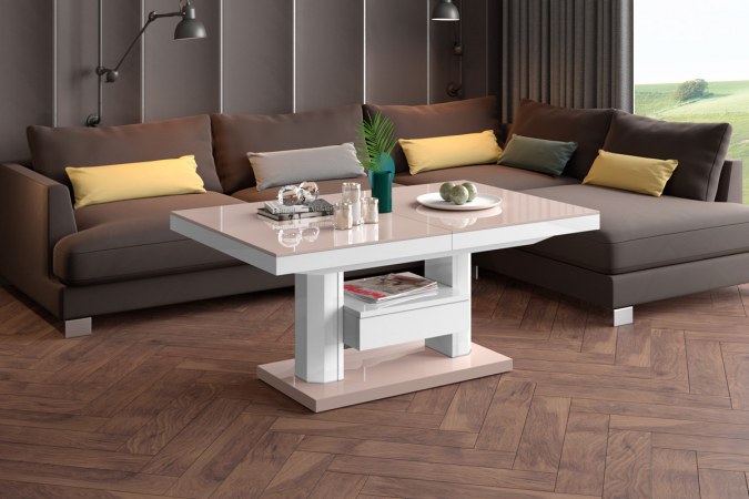 QUADRO MAX coffee table (high gloss/different colours)